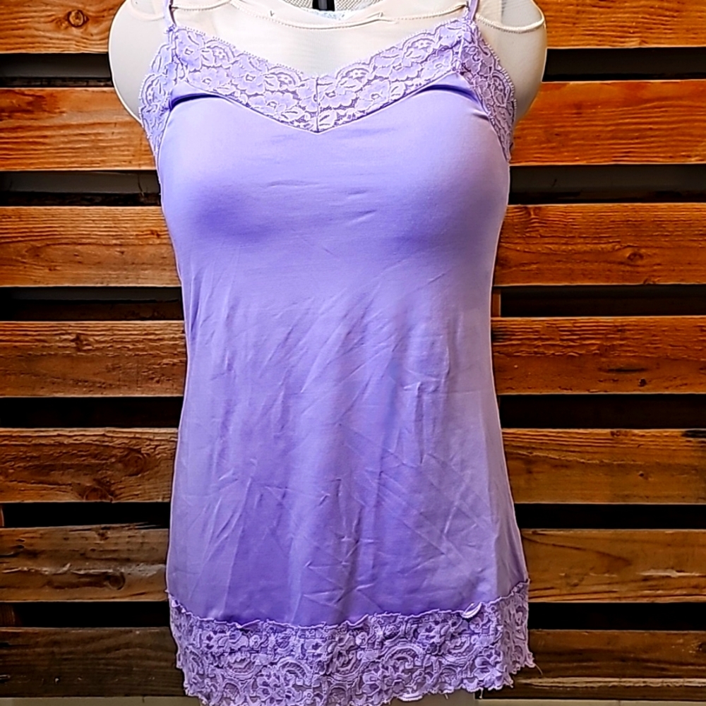 White House Black Market Lavender Camisole